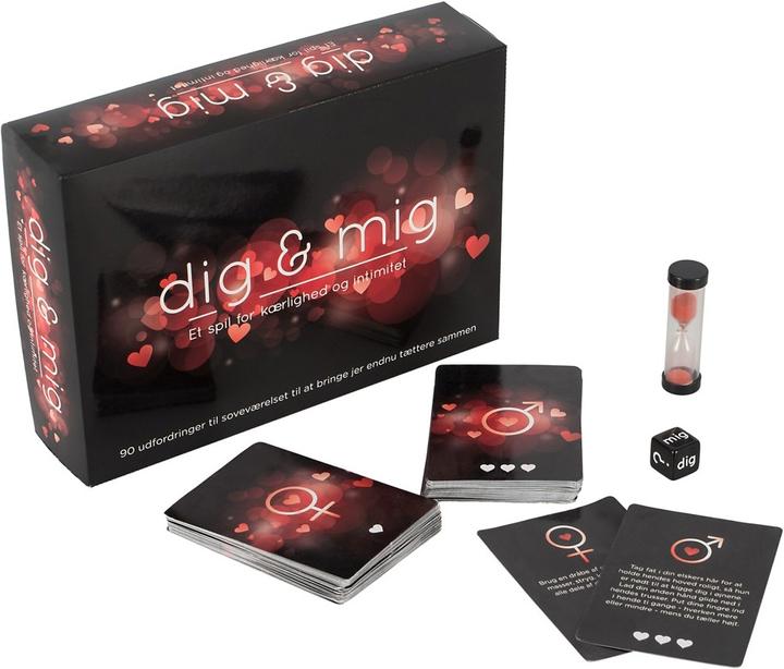 Orion Gioco erotico Dig & Mig (Mazzo di carte, Danese)