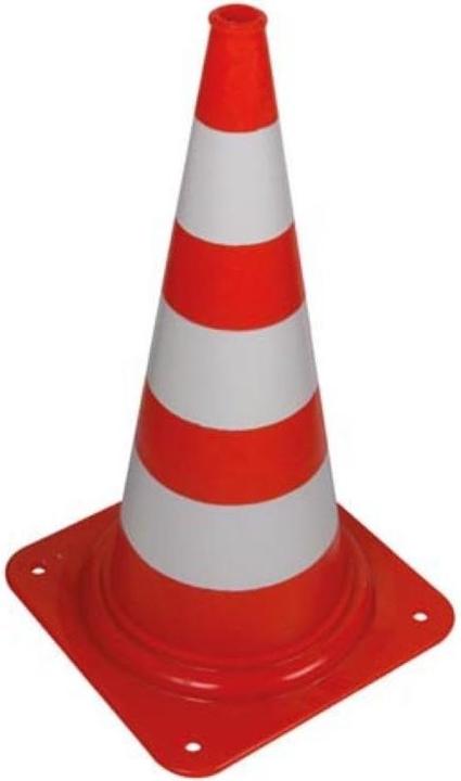 Velleman ladderkegel 75 cm rood/wit