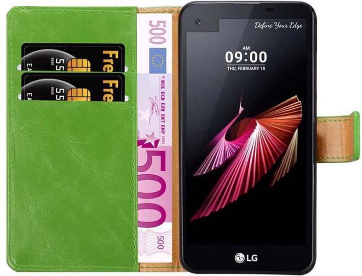 Actual product image Cadorabo Book Luxury Cover (LG X Screen)