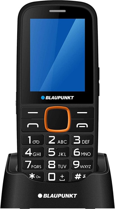 Image du produit Blaupunkt BS 04 noir-bleu ENG (0.03 Go, Noir, Bleu, SIM simple)