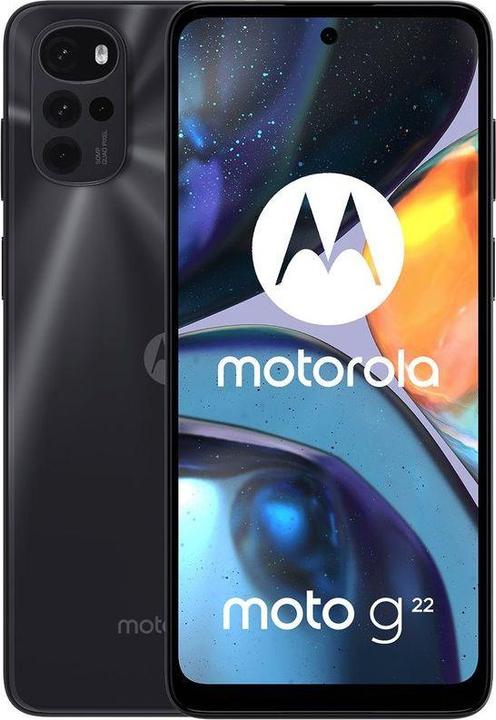 Image du produit Motorola moto g22 16.5 cm (6.5") Dual SIM Android 12 4G USB Type-C 4 GB 64 GB 5000 mAh Juodas (64 Go, Noir, Double SIM, 4G)