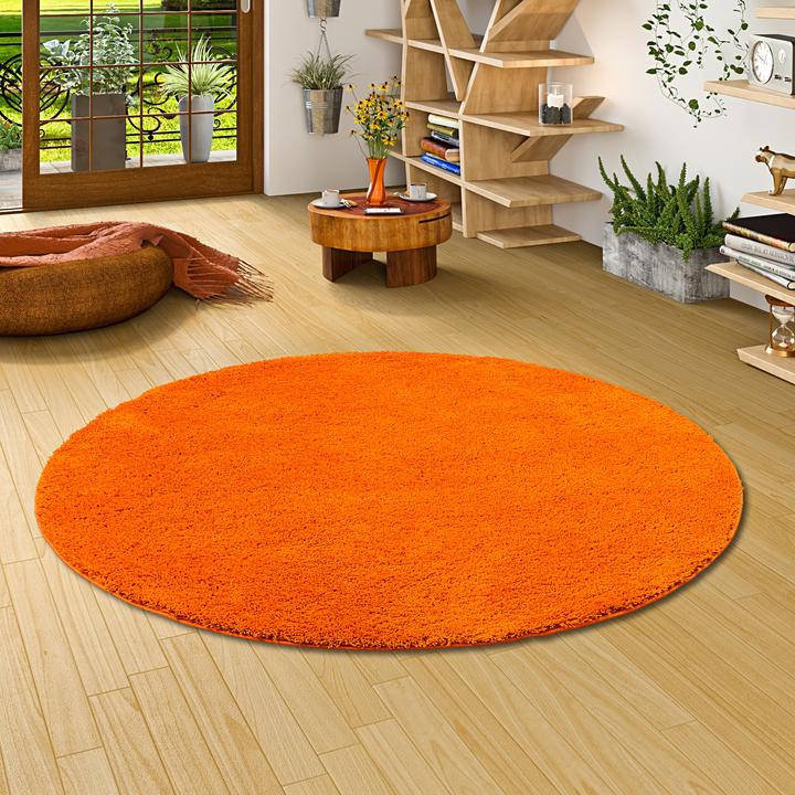 Actual product image Snapstyle Shaggy high pile carpet Palace (Ø 133 cm)