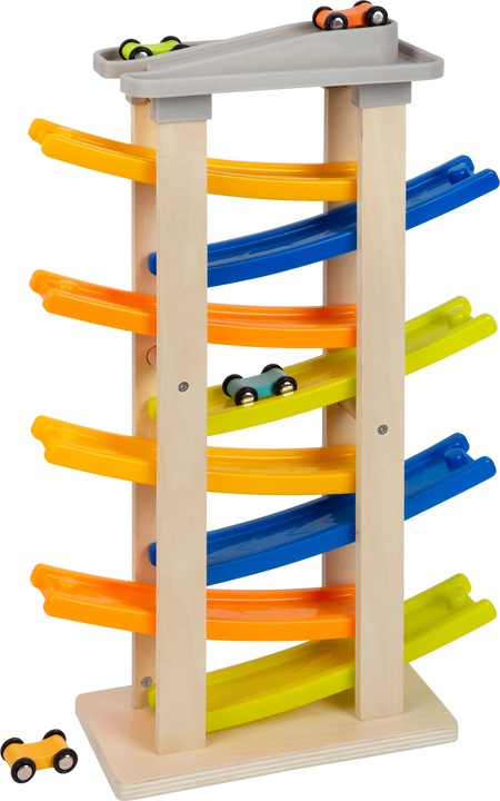 Produktbild small foot Rennbahn mit Parkdeck XL