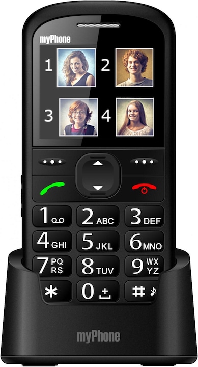 Image du produit Myphone HALO 2 noir (ENG) (2.20", 0.30 Mpx, 2G)