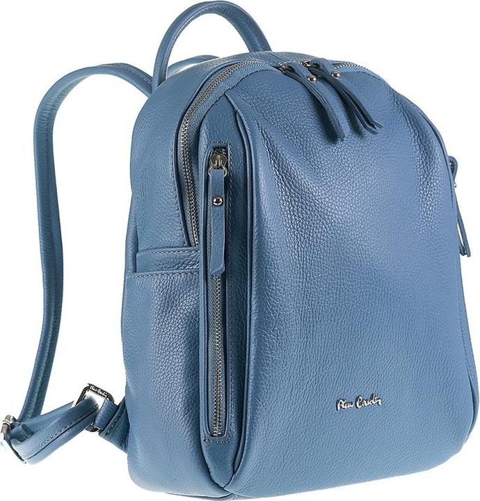 Produktbild Pierre Cardin Damen Lederrucksack Made In Italy - Modell Céleste Nova - Casual - 26.0 X 30.0 X 11.0 Cm
