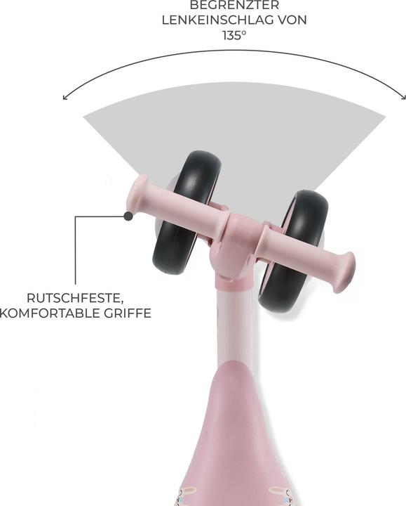 Produktbild KinderKraft mini balance bike CUTIE FLASH Pink