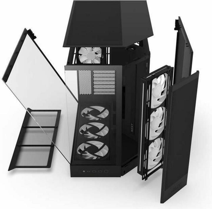 Produktbild NZXT H9 Flow RGB+ (ATX, Micro ATX (mATX), Mini-ITX)