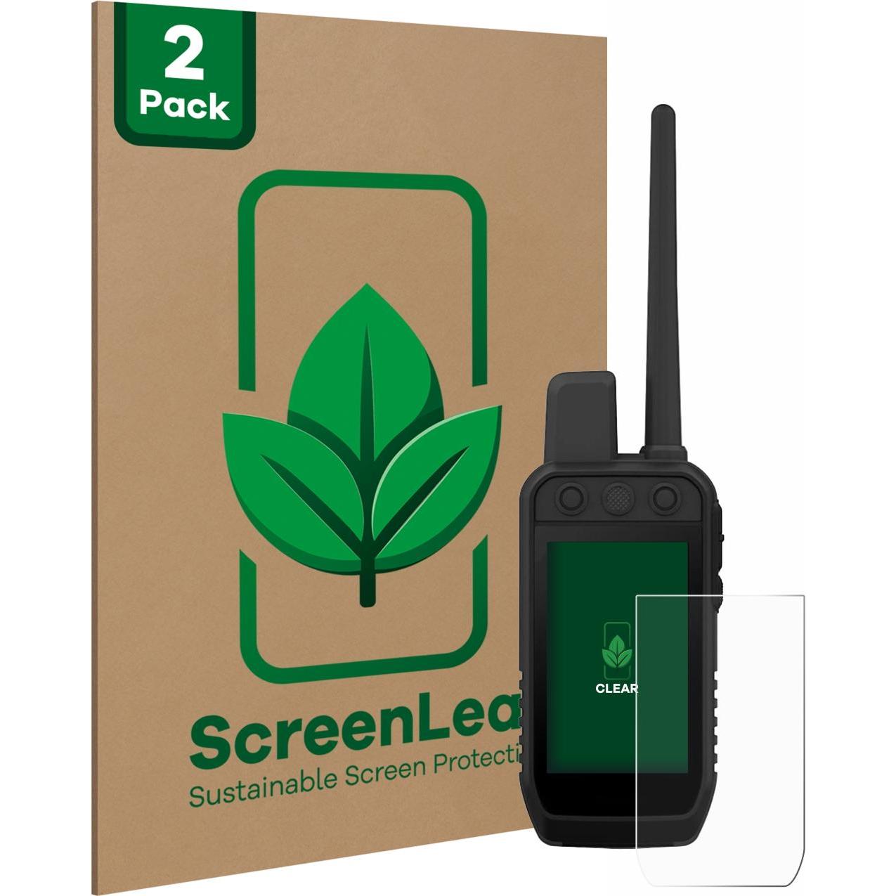 ScreenLeaf, Fahrzeug Navigation Zubehör, Schutzfolie nachhaltiger Displayschutz Displayschutzfolie Folie Klar Transparen...