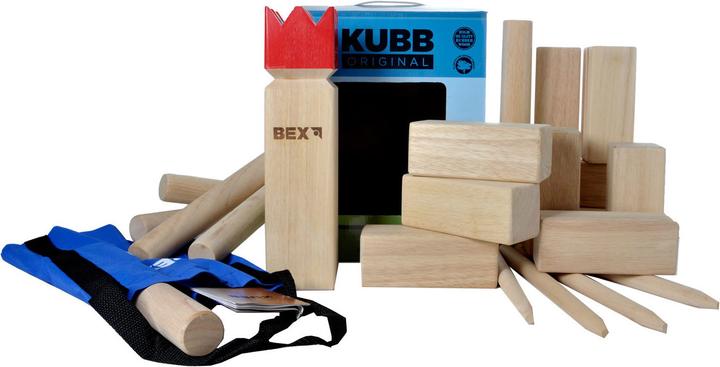 Immagine prodotto Bex Kubb Original Rubberwood con Red King