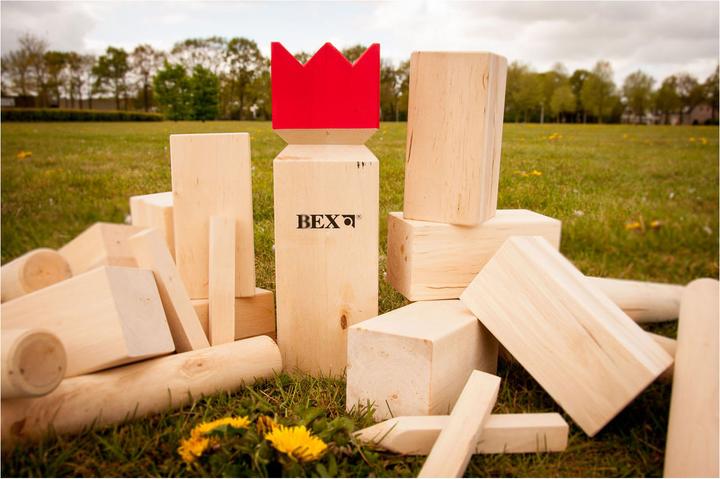 Immagine prodotto Bex Kubb Original Rubberwood con Red King