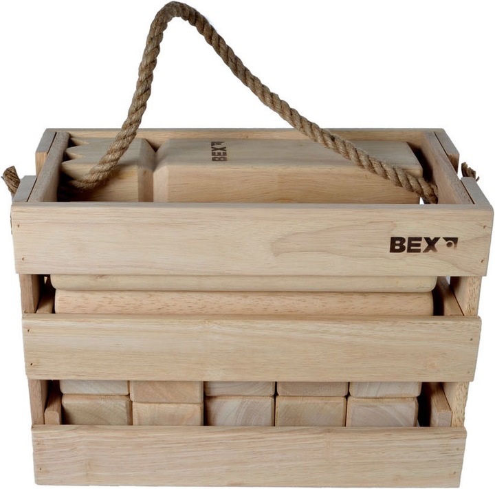 Actual product image Bex Kubb in wooden box