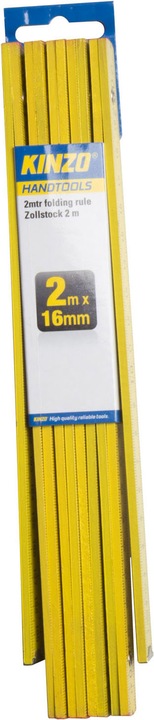 Actual product image Kinzo Folding rule (2000 mm)