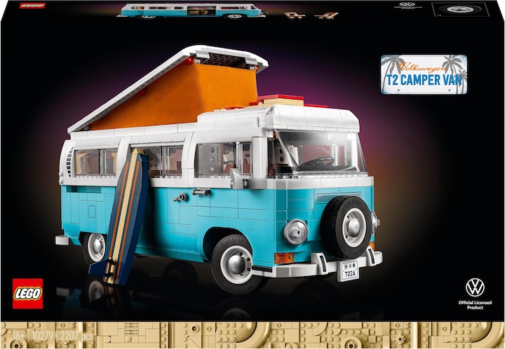 Produktbild LEGO Volkswagen T2 Campingbus (10279, LEGO Creator Expert, LEGO Seltene Sets)