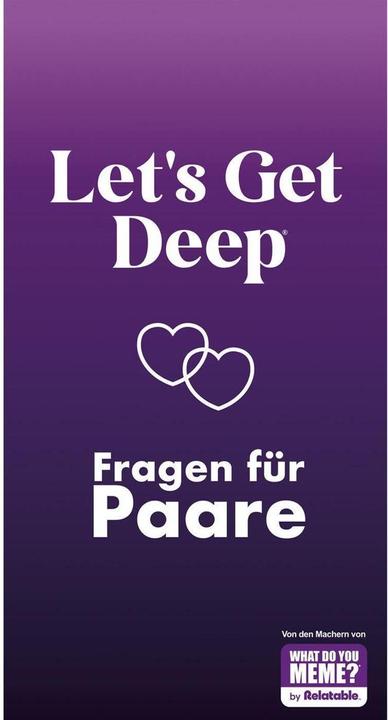 Actual product image 883803 - Lets get Deep (EN) (German)