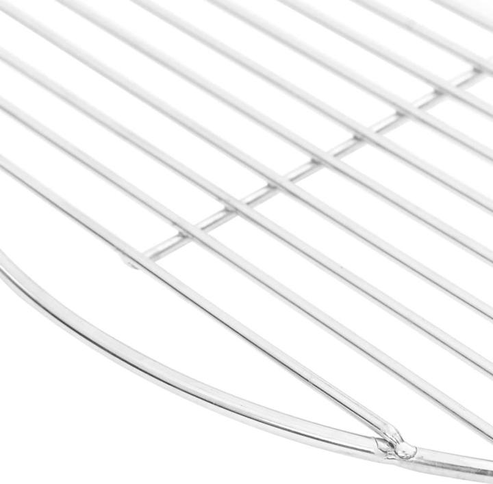 Actual product image vidaXL Grill grate round Ø40 cm 304 stainless steel