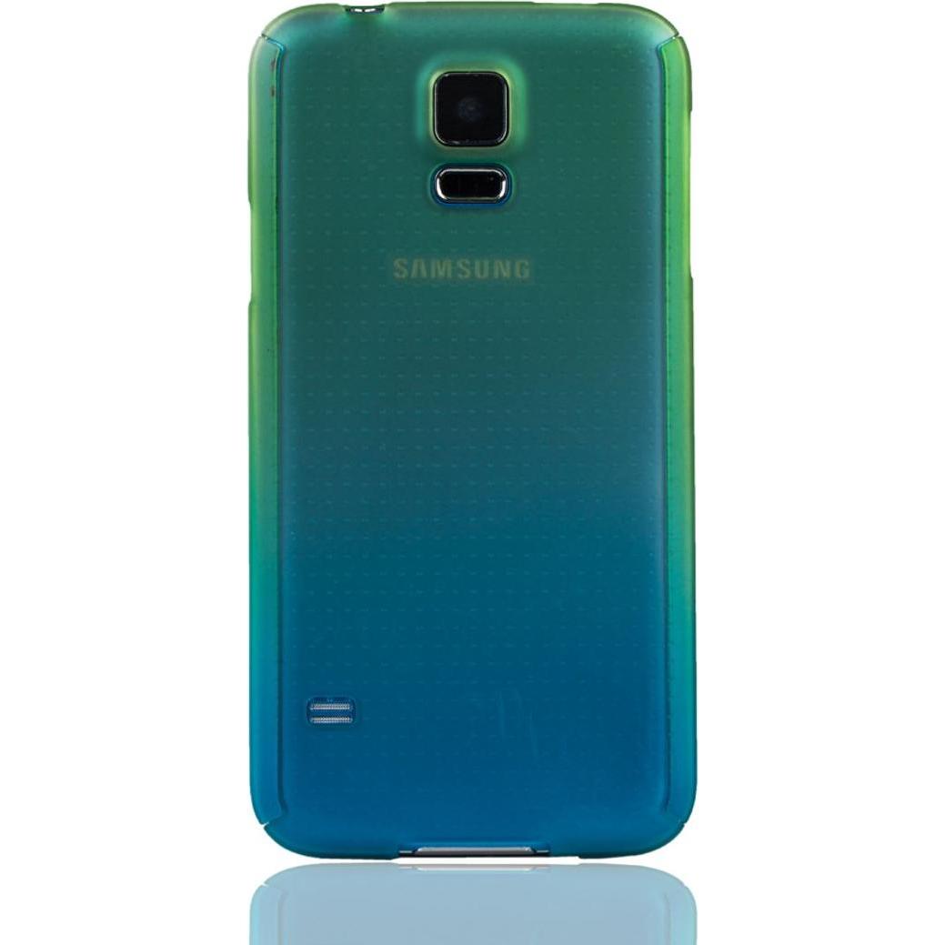 Thumbnail - König Design Hülle Handy Schutz für Samsung Galaxy S5 / S5 Neo Case Cover Displayschutz Blau (Samsung Galaxy S5 Neo, Sam...