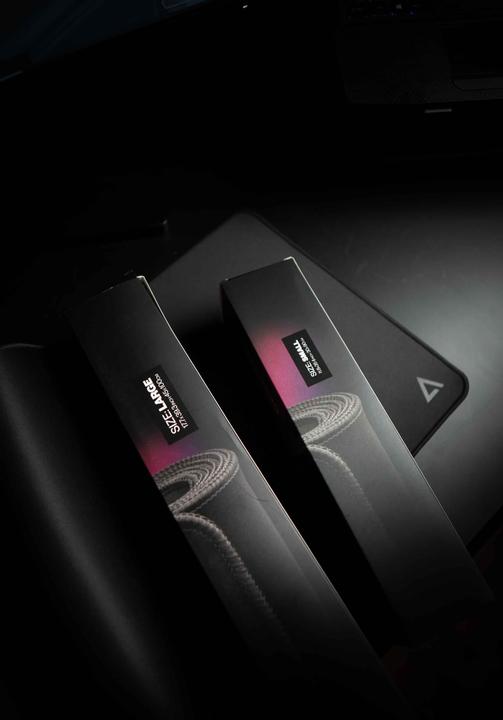 Actual product image Deltahub Gaming Desk Mat Black - L -hiirimatto (L)