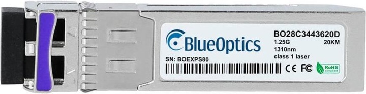 Produktbild CBO Telco Systems BTI-SFP-GBDC20L-DD-49/31S kompatibler BlueOptics cSFP BO28C4334620D