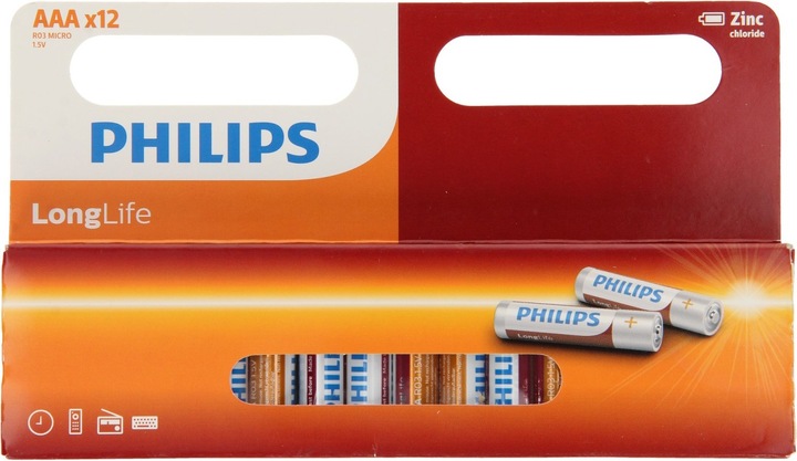 Philips Longlife (12 Stk., Gerätespezifisch)