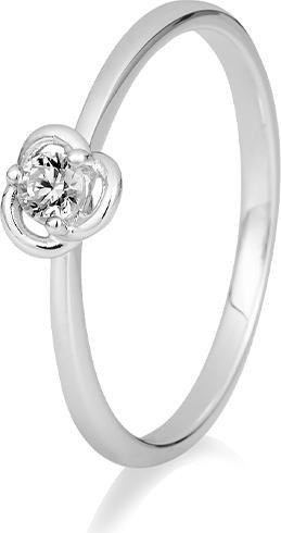 Produktbild Breuning RING - Rosen-Fassung mit Brillant (53, 750/18 K Gold)