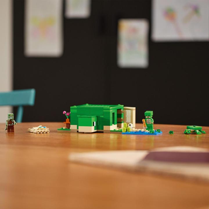 Immagine prodotto LEGO 21254 La casa sulla spiaggia della tartaruga (21254, LEGO Minecraft)