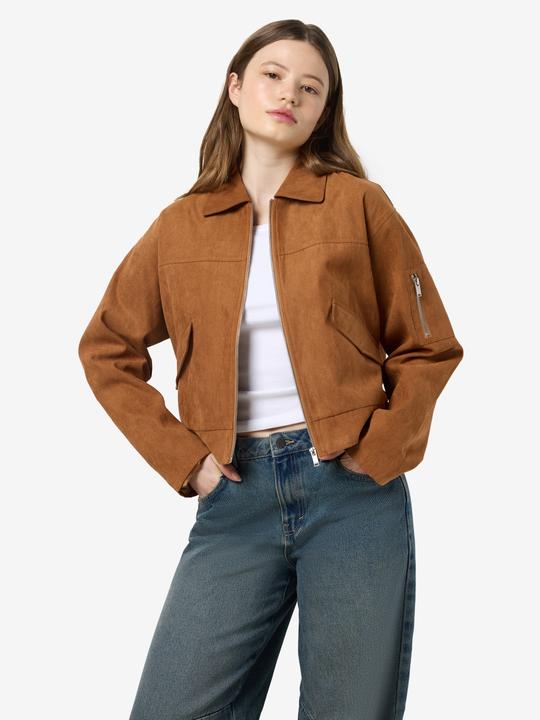 Actual product image Noisy May Wildlederimitat Bomberjacke (S)