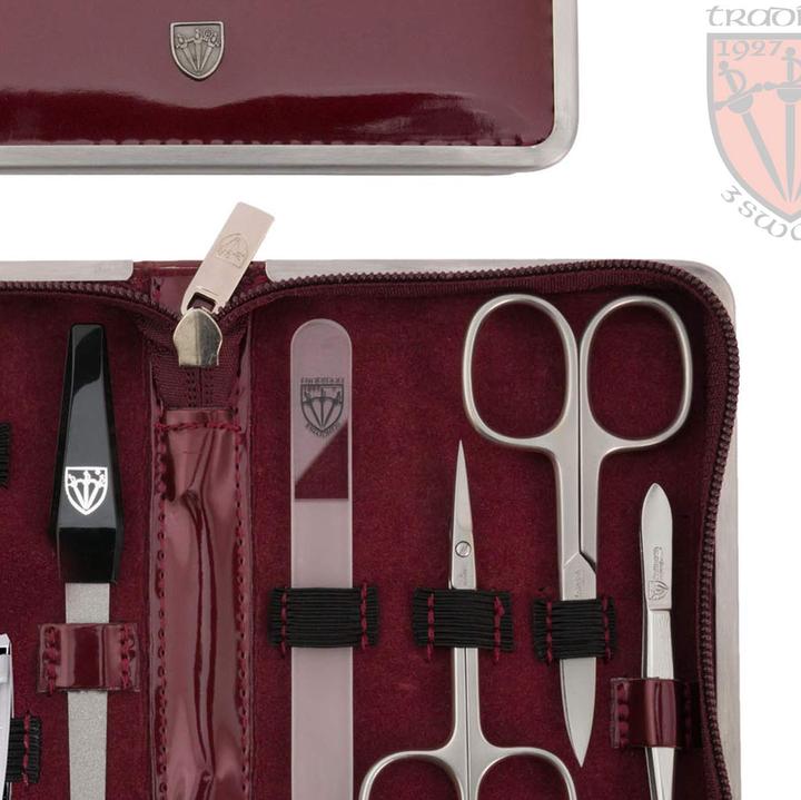 Produktbild Kellermann Manikuere Etui Damen Weinrot Lack