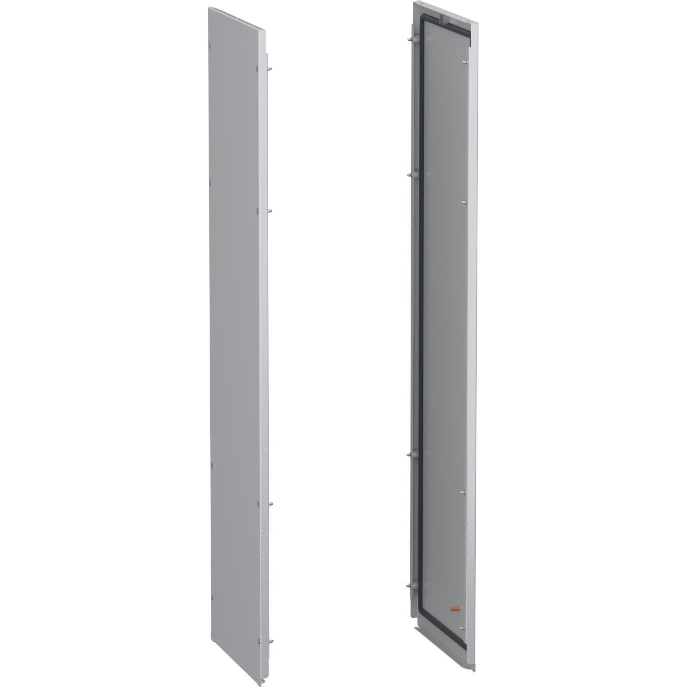 Schneider Electric Schneider Seitenwände NSY2SPN124Aussenbefestigung PanelSeT SFN, Serverschrank Zubehör, Grau