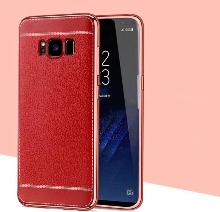 Produktbild König Design Handyhülle für Samsung Galaxy A5 (2017) Schutzcase Backcover Bumper Etuis Rot (Samsung Galaxy A5 (2017))