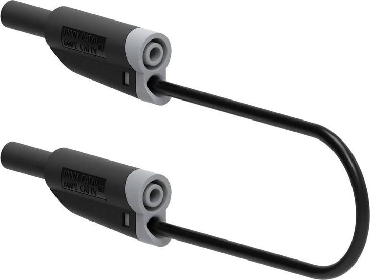 Produktbild Electro PJP 2710-IEC-CD1-100N Messleitung Lamellenstecker 4 mm Lamellenstecker 4