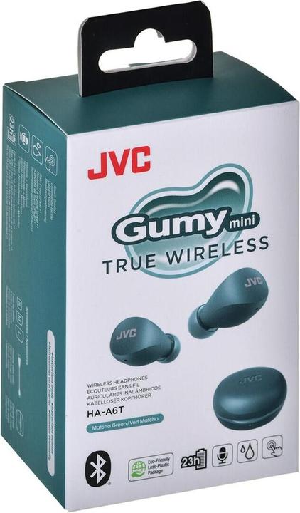Produktbild JVC HA-A6T-Z-U mint Kopfhörer In Ear TWS 3,9g leicht (7.50 h, Kabellos)