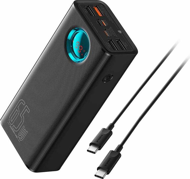 Actual product image Baseus Amblight Digital Display Charger (26800 mAh, 65 W, 99.90 Wh)