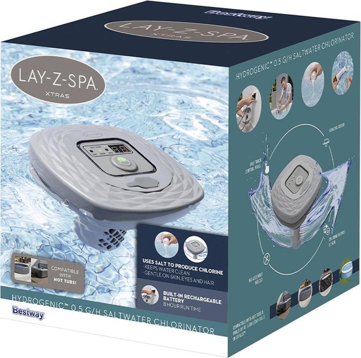 Actual product image Bestway Lay-Z-Spa 0.5 g/h Saltwater Chlorinator