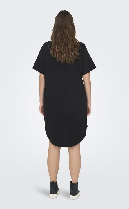 Actual product image Only Curvy Stripe Dress with Short Sleeves (L)