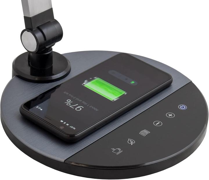 Actual product image FeinTech SKT LTL00620 - LED desk lamp 6.6 W with induction charger (950 lm)