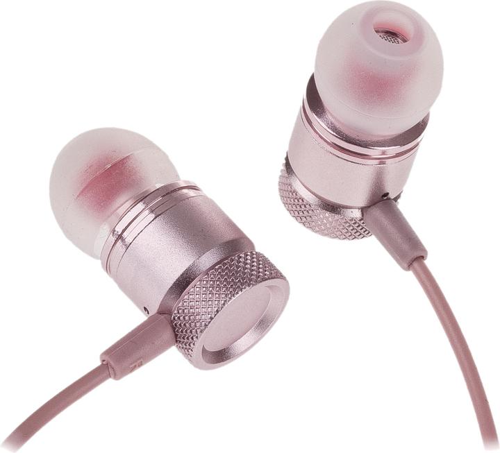 Peter Jäckel FUN Stereo Headphone Premium Rose Gold with 3.5mm jack connection (Cable)