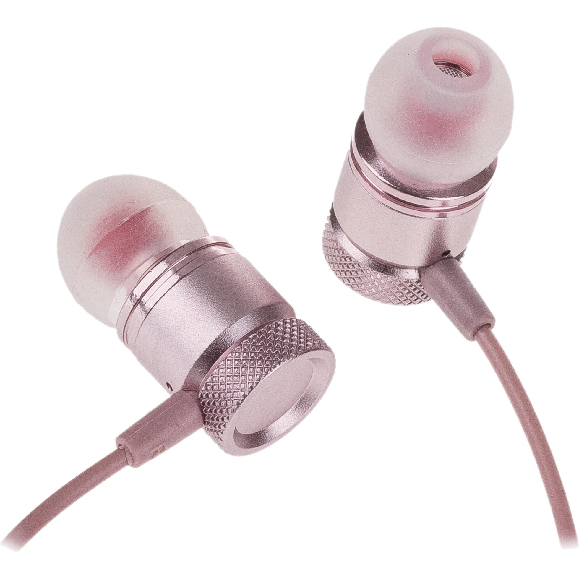 Peter Jäckel FUN Stereo Headphone Premium Rose Gold mit 3.5mm Klinkenanschluss (Kabelgebunden), Kopfhörer, Rosa