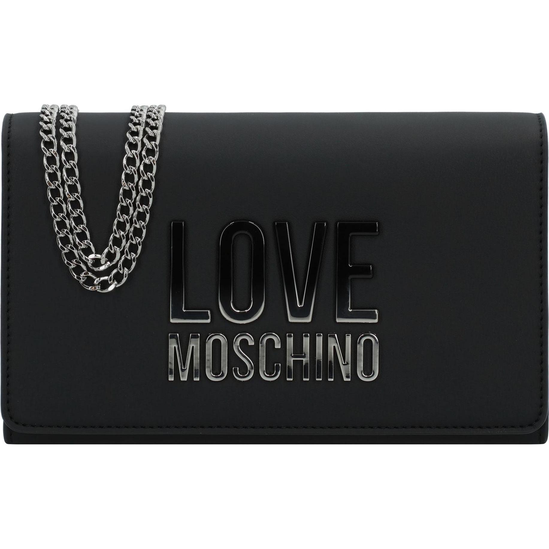 Love Moschino, Handtasche, Smart Daily Umhängetasche 22 cm, Schwarz