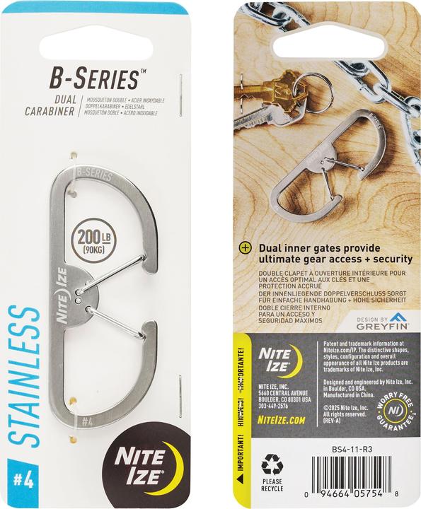 Actual product image Nite Ize B-Series Dual Carabiner #4
