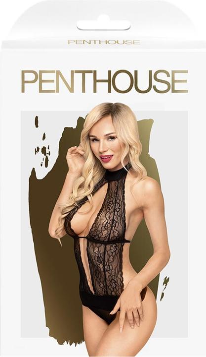 Produktbild Penthouse Lingerie Perfect lover - high-neck keyhole playsuit - black (L)