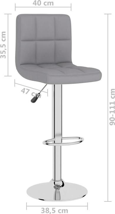 Produktbild vidaXL Barhocker