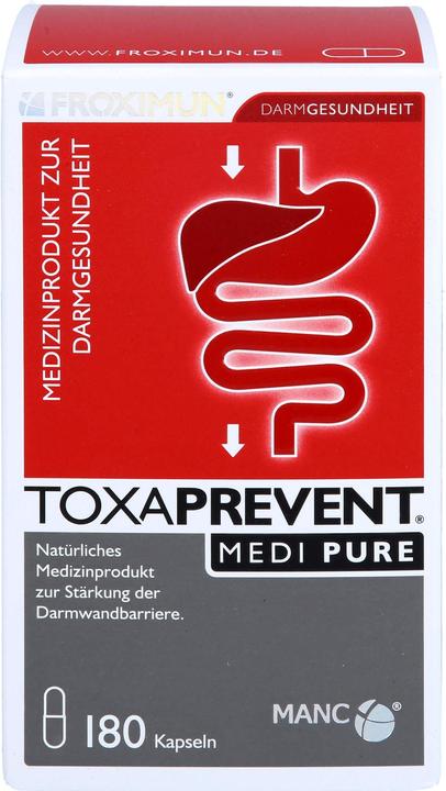 Produktbild Froximun Toxaprevent Medi Pure (180 Stück, Kapseln, 142 g)