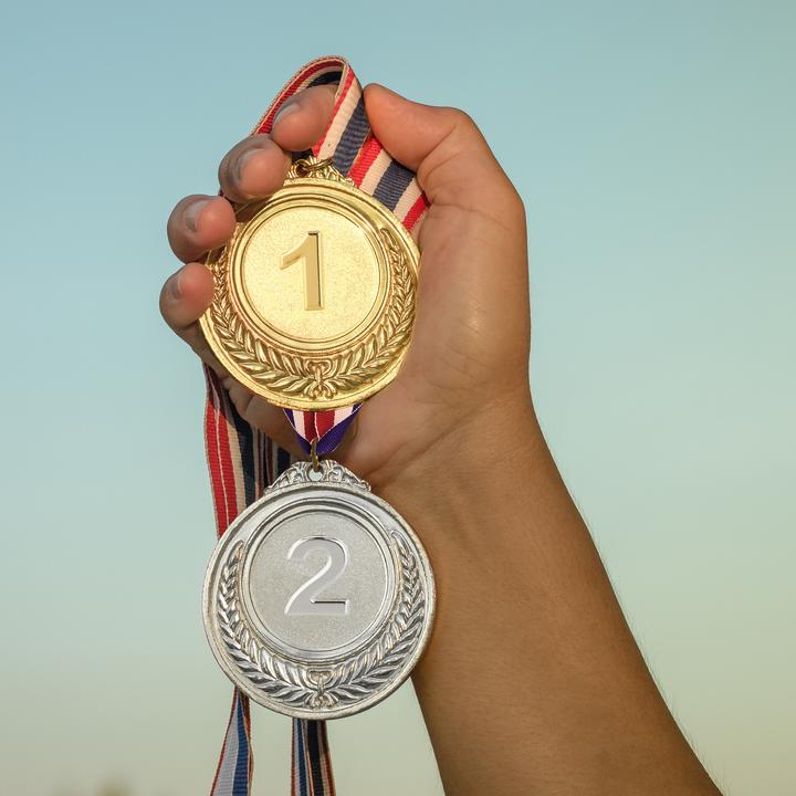 Actual product image Relaxdays 3x medal