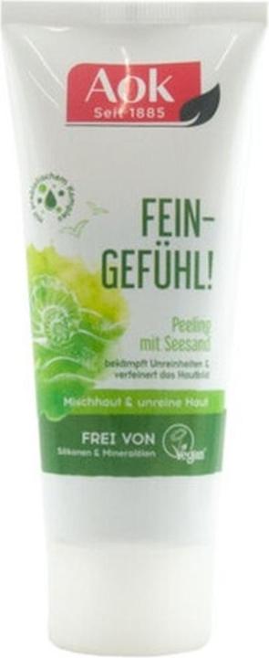 Actual product image Aok Fine Feeling (Cleansing scrub, 100 ml)