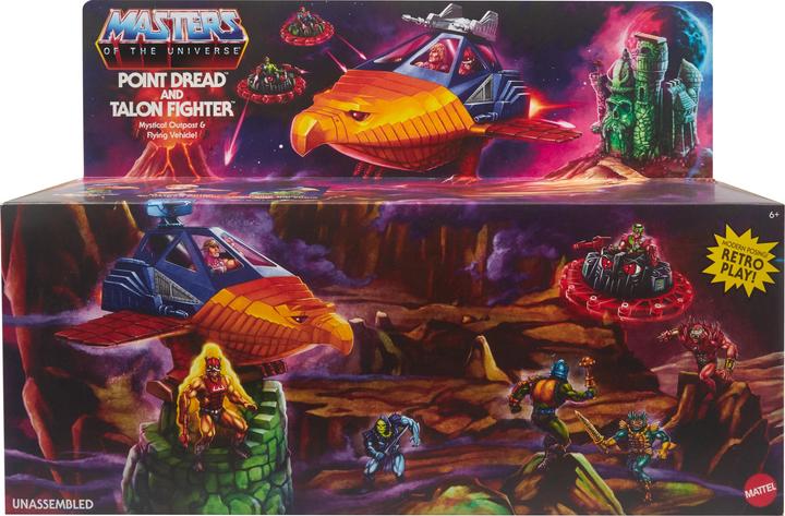 Produktbild Mattel Masters of the Universe Origins Exclusive Talon Fighter w/ Point Dread
