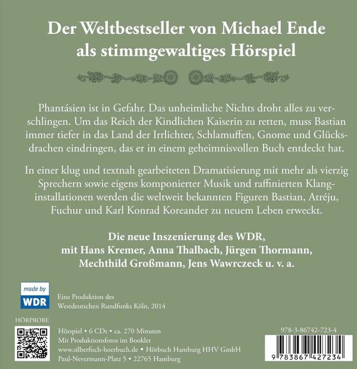 Actual product image The Neverending Story-The Radio Play (Michael End, German, French)