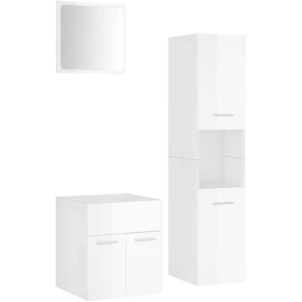 VidaXL, Badmöbelset, Badmöbel Set