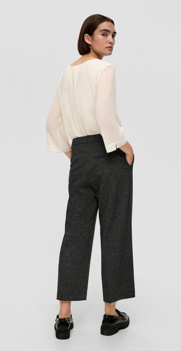 Produktbild s.Oliver Hose Regular: Gemusterte Culotte (36)