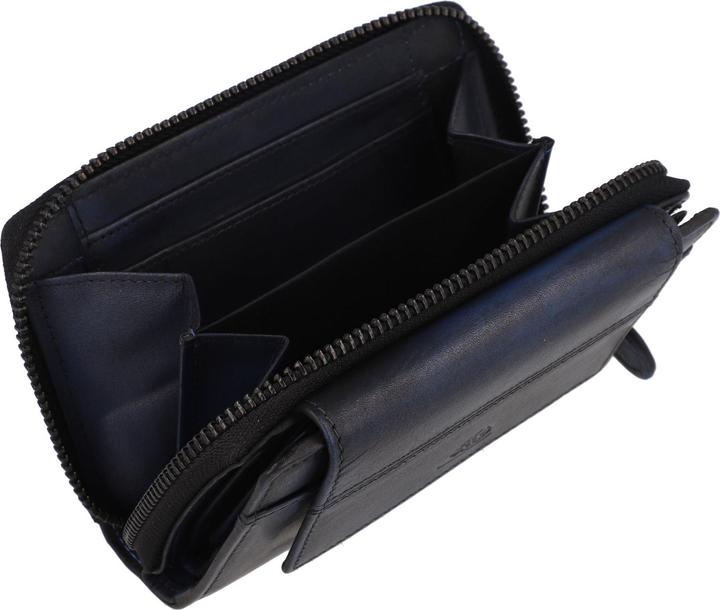 Actual product image Greenburry Destressed Geldbörse RFID Schutz Leder 13.5 cm