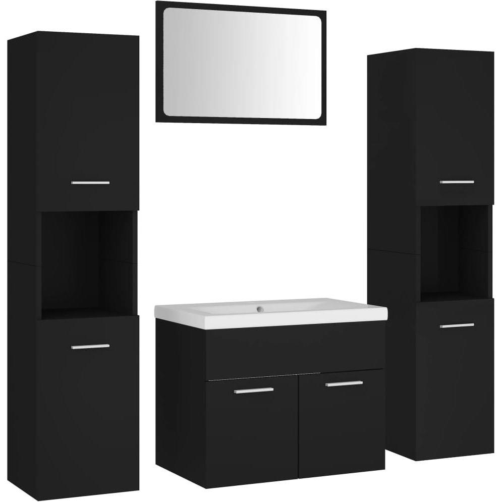 VidaXL, Badmöbelset, Badmöbel Set